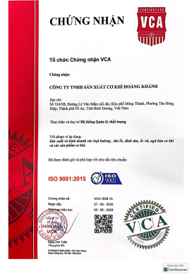 Chứng Chỉ Hoạt Động
