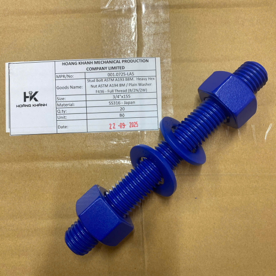 Bulong Tiêu chuẩn ASTM A193