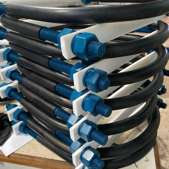 U - Bolt ASTM A193 - Bọc Nhựa Teflon (PTFE)