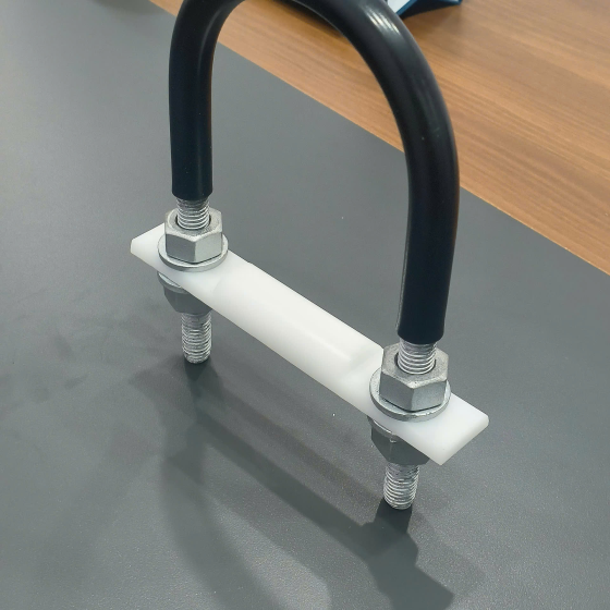 U-Bolt ASTM A193 Xylan coated, Neoprene Compound Epoxy
